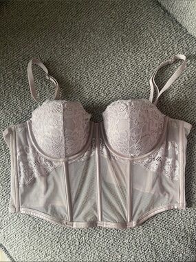 La SENZA Lace Corset Bustier Bra
